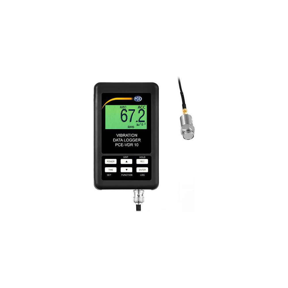 Vibration Meters, Meter Type: Vibration Meter, Vibration Meter Datalogger, Vibration Tester , Vibration Measurement Range: 1-10 , Display Type: Digital, LCD  MPN:PCE-VDR 10