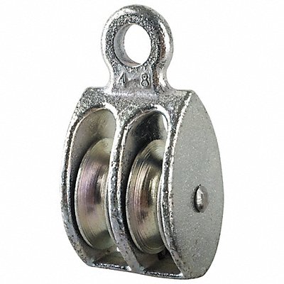 Double Pulley Block Fixed Eye 1/2 Dia MPN:3-120-04-56-