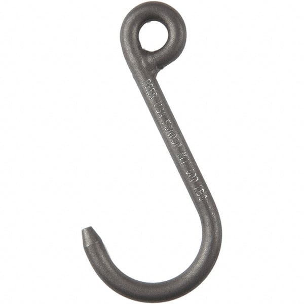 Eye Hooks, Chain Diameter: 0.2813in , Work Load Limit: 500lb , Material: Alloy Steel , Eye Inside Diameter: 0.75in , Overall Length: 6in  MPN:FSA050