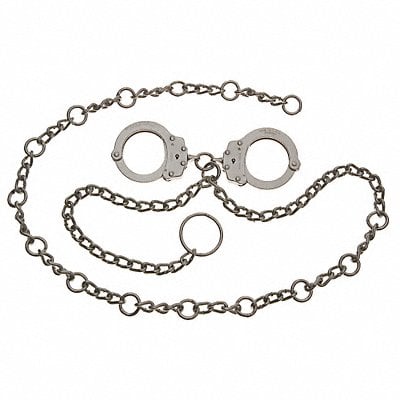 Waist Chain Handcuffs Front Steel 29 oz MPN:7003C