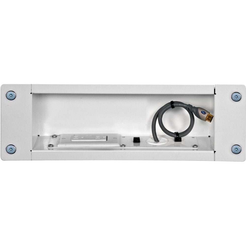 Peerless-AV IBA3AC Mounting Box for Flat Panel Display - High Gloss Black - 1 MPN:IBA3AC