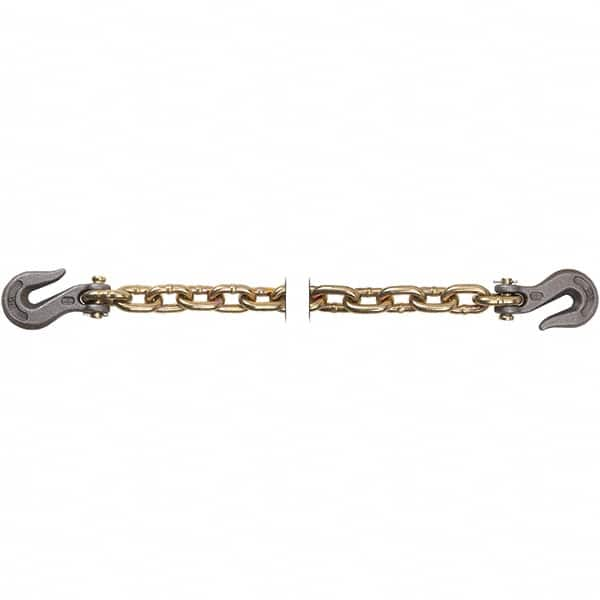 Welded Chain, Load Capacity (Lb. - 3 Decimals): 4700, Product Service Code: 4010, Material Grade: 70, Link Type: Transport Chain Assembly w/Clevis Hooks MPN:5260963