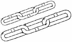 #4/0 Welded Straight Link Coil Chain MPN:6044012