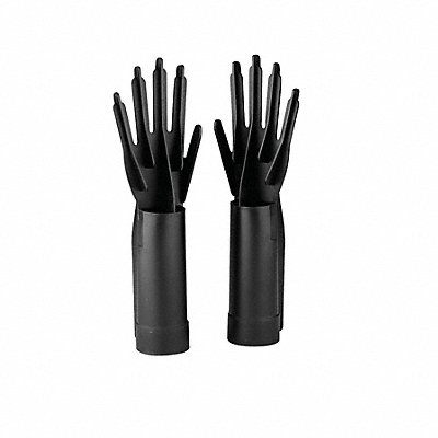 Glove Attachment Black Tube L 14 PR MPN:GDP-6B