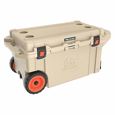 Marine Chest Cooler With Wheels 76.0 qt. MPN:80QW-2-TAN