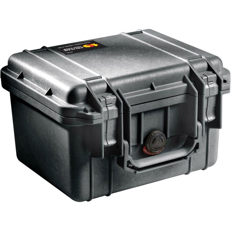 Pelican 1300 Case, 10.62in x 9.68in x 6.87in MPN:1300-000-110