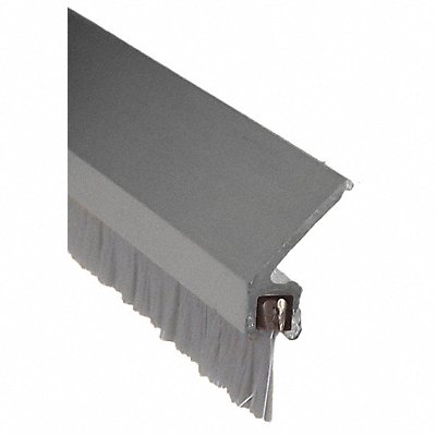 Door Frame Weatherstrip Brush 3ft L Gray MPN:GG45041CNB36