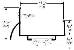 Sweeps & Seals, Product Type: Door Bottom Shoe , Overall Length (Inch): 36 , PSC Code: 5640  MPN:216AV36