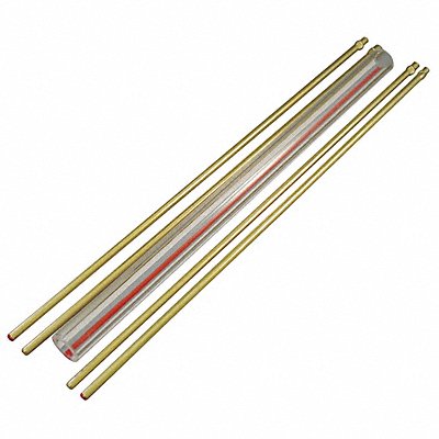 Glass Rod Kit Red Line 5/8In Dia 26In L MPN:1LG-26R