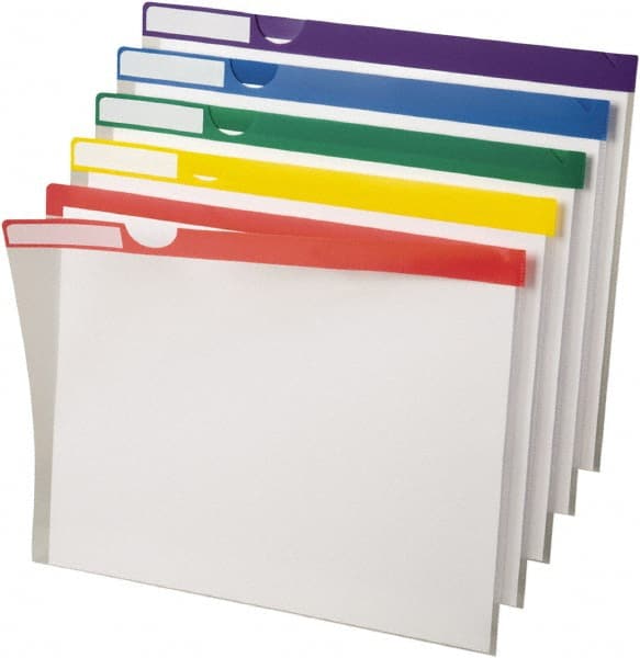 Index Folder: Letter, Assorted, 10/Pack MPN:PFX50981