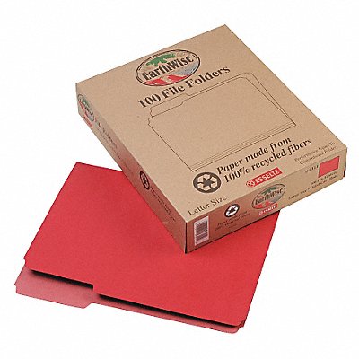 Letter File Folders Red PK100 MPN:PFX04311