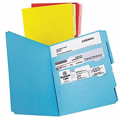 Letter File Folders Assorted PK12 MPN:PFX10773