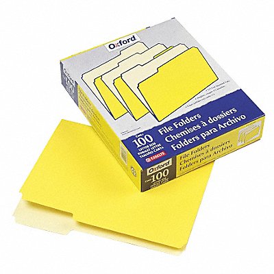 Letter File Folders Yellow PK100 MPN:PFX15213YEL