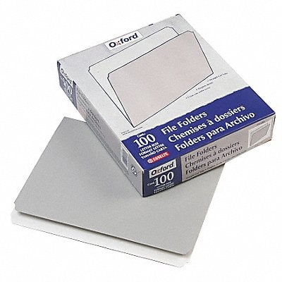 Letter File Folders Gray/Lt Gray PK100 MPN:PFX152GRA