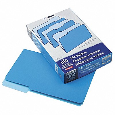 Legal File Folders Blue/Light Blue PK100 MPN:PFX15313BLU