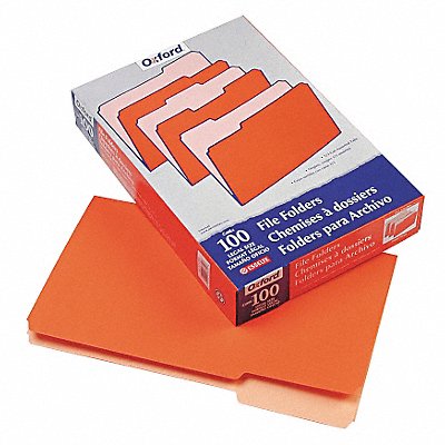 Legal File Folders Orange PK100 MPN:PFX15313ORA