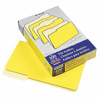 Legal File Folders Yellow PK100 MPN:PFX15313YEL