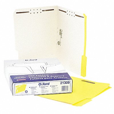 Letter File Folders Yellow PK50 MPN:PFX21309