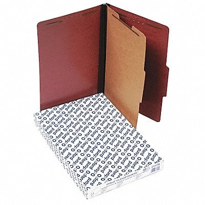 Legal File Folders Red PK10 MPN:PFX2157R