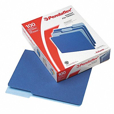 Letter File Folders Navy Blue PK100 MPN:PFX421013NAV