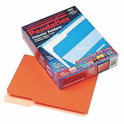 Letter File Folders Orange PK100 MPN:PFX421013ORA