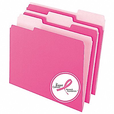 Letter File Folders Pink PK100 MPN:PFX421013PIN