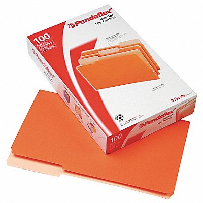 Legal File Folders Orange PK100 MPN:PFX435013ORA