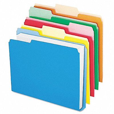 Letter File Folders Assorted PK50 MPN:PFX54460