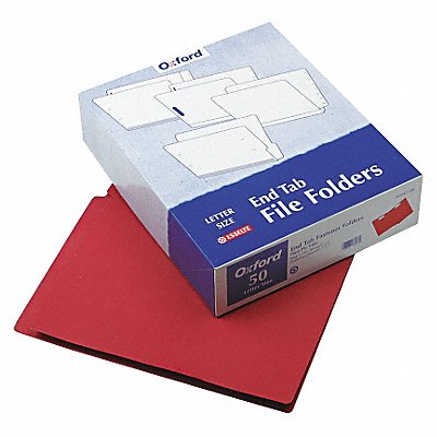 Letter File Folders Red PK50 MPN:PFXH10U13R