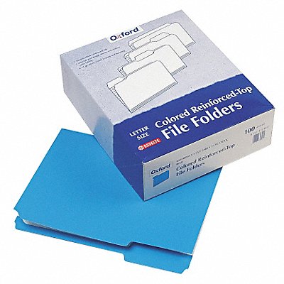 Letter File Folders Blue PK100 MPN:PFXR15213BLU