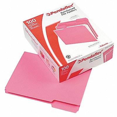 Letter File Folders Pink PK100 MPN:PFXR15213PIN