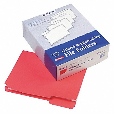 Letter File Folders Red PK100 MPN:PFXR15213RED