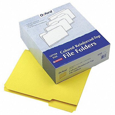 Letter File Folders Yellow PK100 MPN:PFXR15213YEL