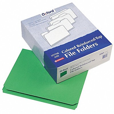 Letter File Folders Bright Green PK100 MPN:PFXR152BGR