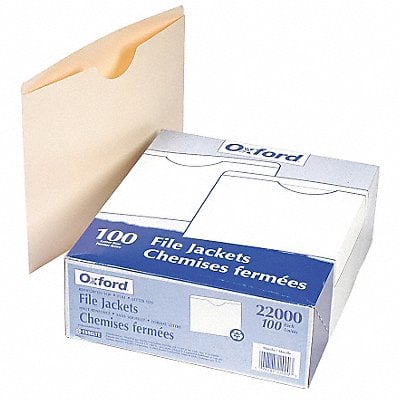 Expandable File Jacket Manila PK100 MPN:PFX22000