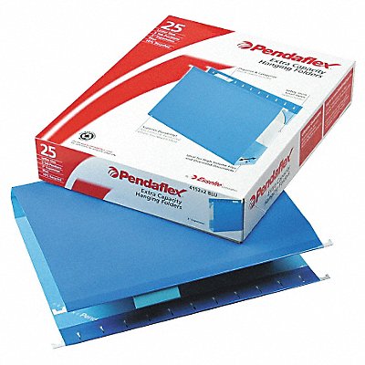 Box Hanging File Folders Blue PK25 MPN:PFX4152X2BLU