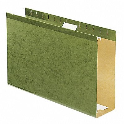 Box Hanging File Folder Std Green PK25 MPN:PFX4153X3