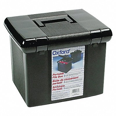 Portable File Box Black MPN:PFX41742