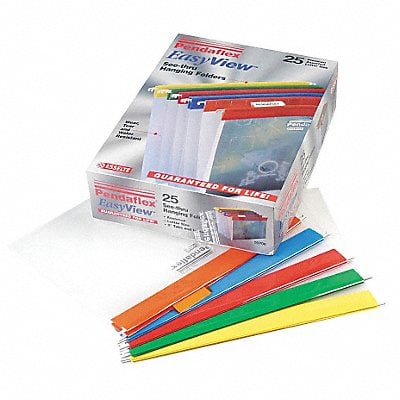 Hanging File Folders Assorted PK25 MPN:PFX55708