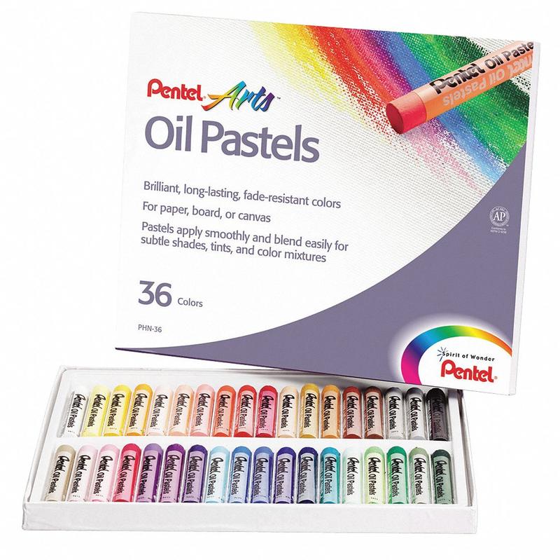 Oil Pastel Set w/Carrying Case PK36 MPN:PENPHN36