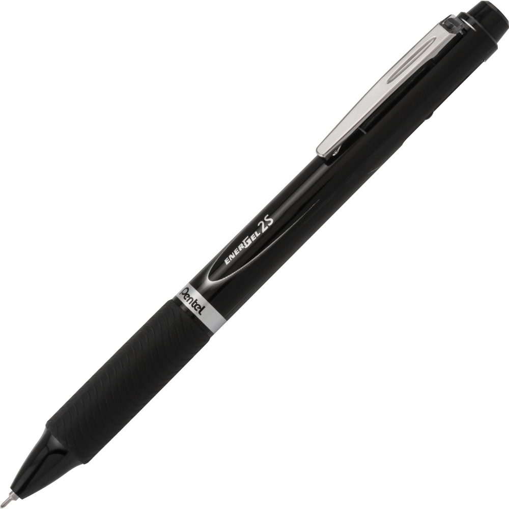 EnerGel 2S Combo Pen/Mechanical Pencil, Fine Point, 0.5 mm Lead, Black Barrel, Black/Red Ink (Min Order Qty 8) MPN:BLW355A