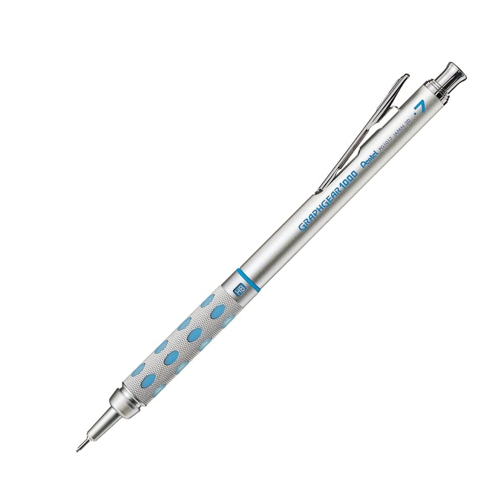 Pentel Graph Gear 1000 Automatic Drafting Pencil, 0.7 mm, Blue (Min Order Qty 4) MPN:PG1017C