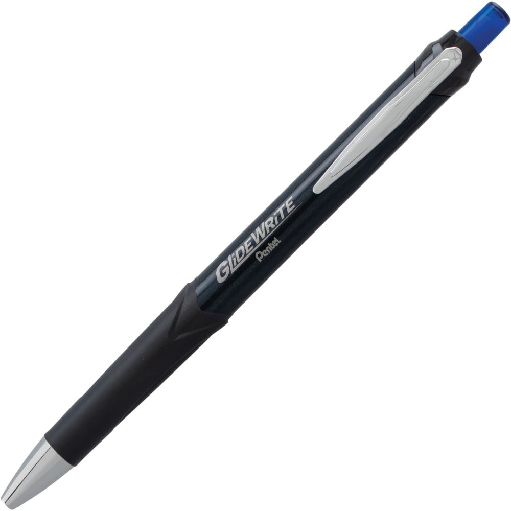 Pentel GlideWrite Signature Gel Ballpoint Pen - 1 mm Pen Point Size - Blue Gel-based Ink - 1 Dozen (Min Order Qty 2) MPN:BX930AC