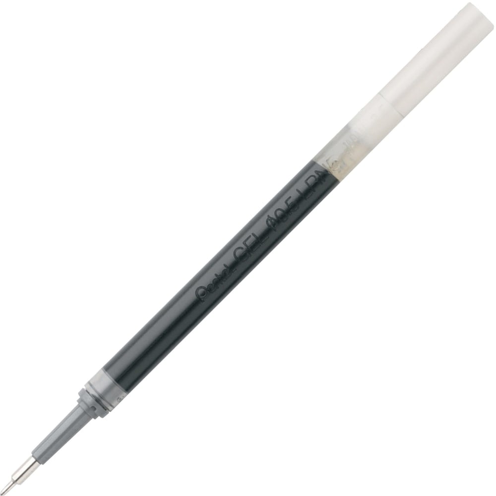 Pentel EnerGel Retractable Liquid Gel Pen Refills, Needle Point, 0.5 mm, Black Ink (Min Order Qty 21) MPN:LRN5-A