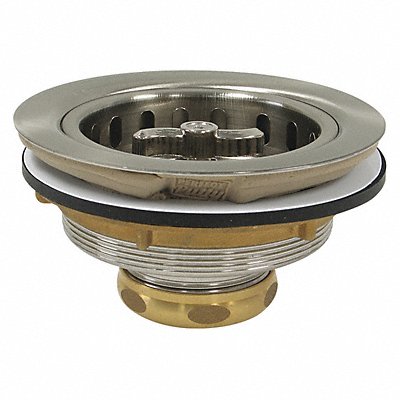 Brass SS Basket Strainer 5in MPN:59-3222