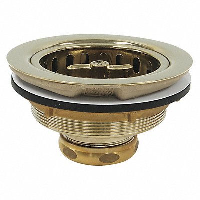 Brass SS Basket Strainer 5in MPN:59-3226