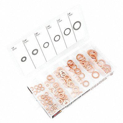 Copper Washer Hardware Kit 110 Pc MPN:W5217