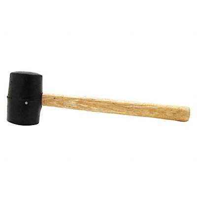 Wood Handle Rubber Mallet 8 oz. MPN:1129