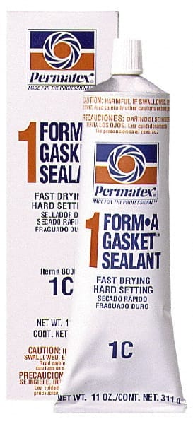 Elastic Sealant: 11 oz Tube, Brown, Rosin MPN:80003