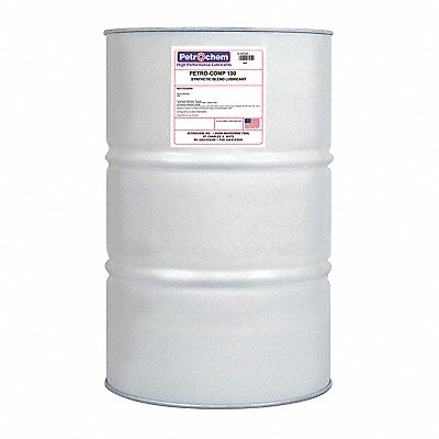 Compressor Oil 55 gal Drum 30 SAE Grade MPN:PETRO-COMP 100-055